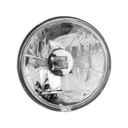 Diamond 4,5" Spotlampe Einsatz Stepped reflector Chrome Clear H4
