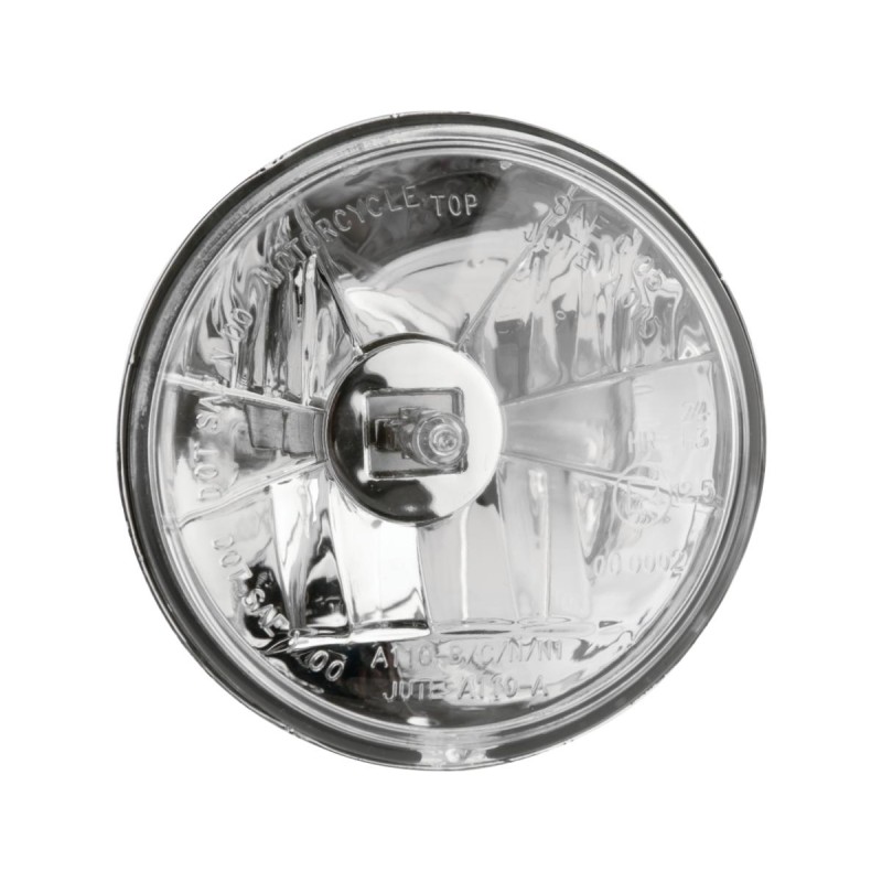 Diamond 4,5" Spotlampe Einsatz Stepped reflector Chrome Clear H4