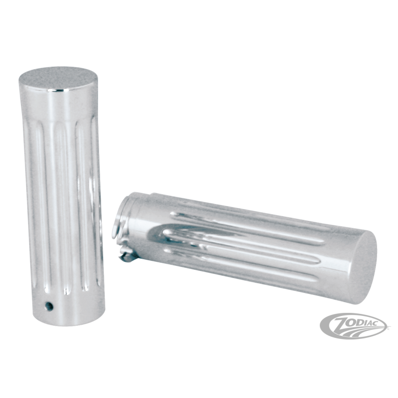 POIGNEES CHROMEES RAINUREES