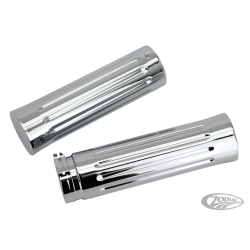 POIGNEES CHROMEES RAINUREES