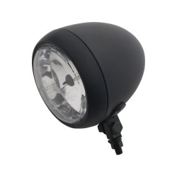 Smooth 4 1/2" Scheinwerfer Black Powder Coated Halogen