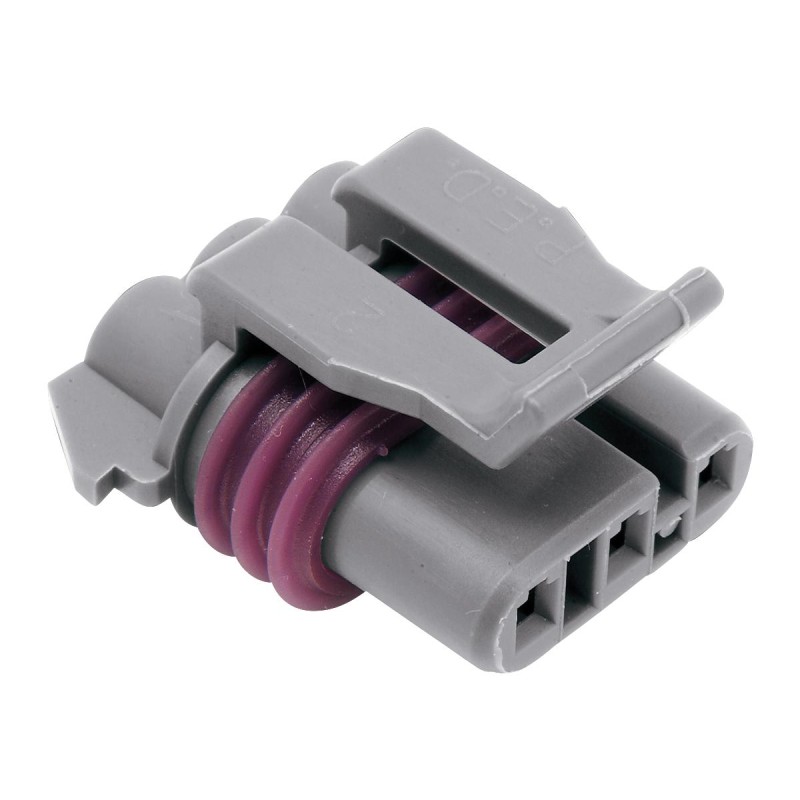 OEM Map Sensor Connector with Terminals Gray