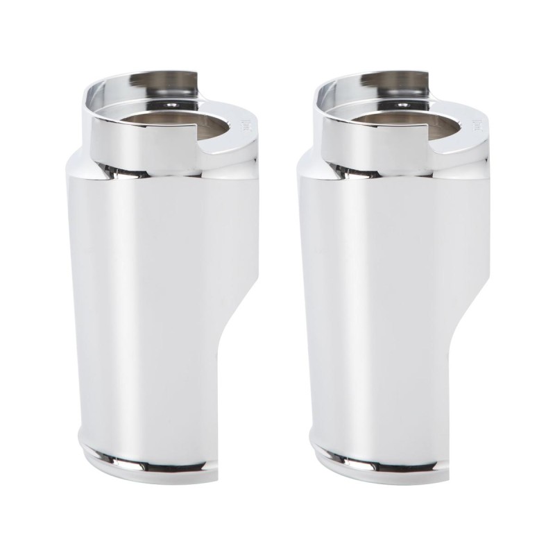 Fat Tire Billet Fork Boots Chrome