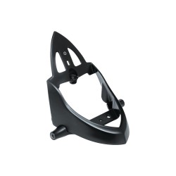 Custom Rear Turn Signal and License Plate Mount for Indian Black Satin