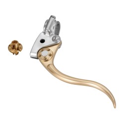 Deluxe Clutch Cable Perch Assembly Brass Satin Lever Aluminium Satin Cable Clutch