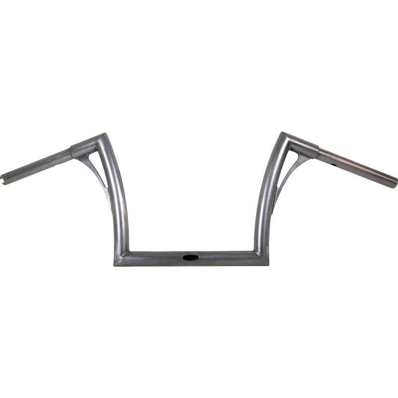 280 Flow Bar FAT Handlebar with 1 1/4" Clamp Diameter 3-Hole Raw 1 1/4" Throttle By Wire Throttle Cables