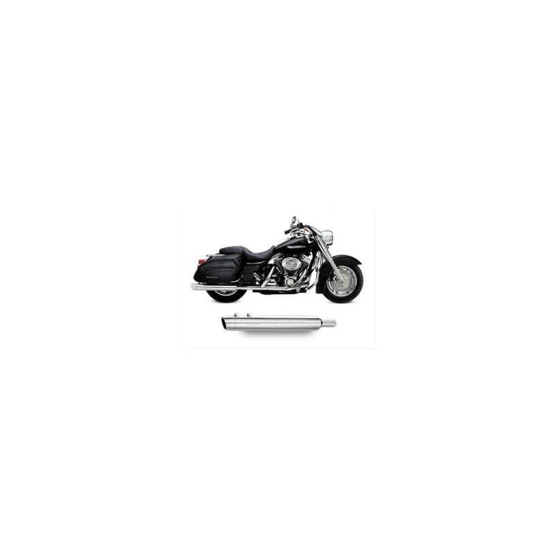 SE Series Touring Slip-On Muffler Chrome 4"