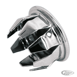 EMBOUT DE GUIDON CHROME