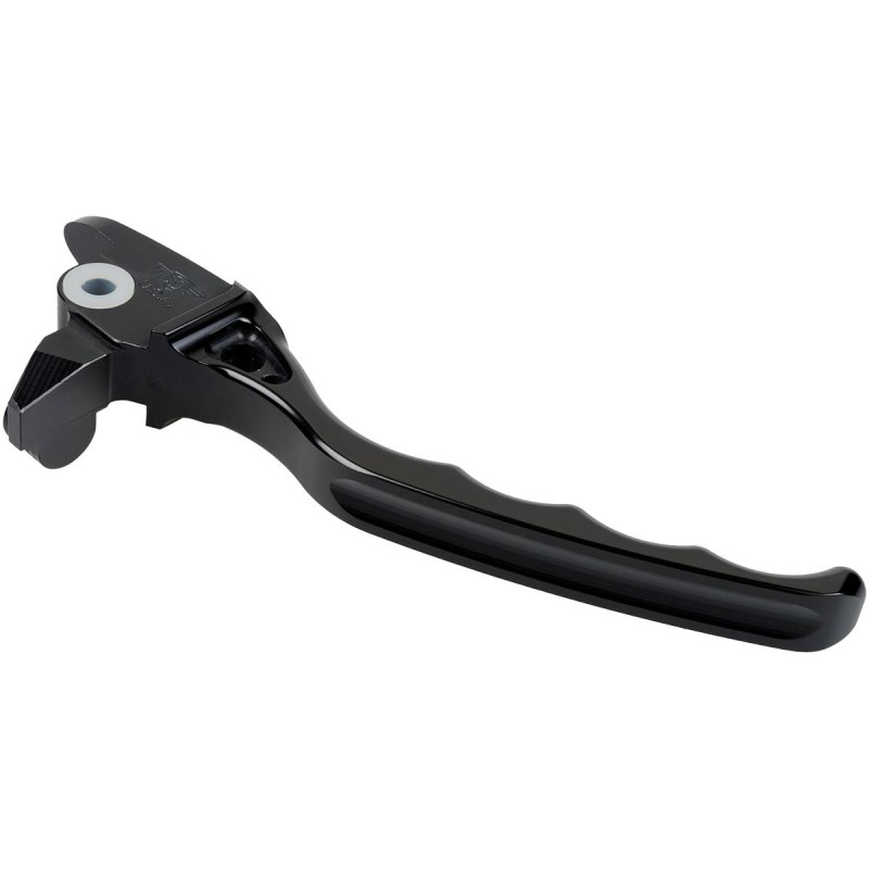 Bagger Hand Control Replacement Lever Black Anodized Brake Side