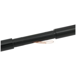 17 Dresser Ape Hanger Handlebar Black Powder Coated 1 1/4" Throttle By Wire