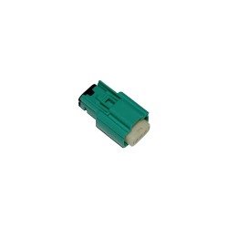 3-Position Molex MX-150 Series Male Connector Green