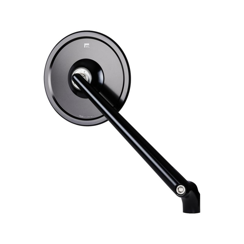 mo.view classic Mirror Stem length: 150mm Black, Anodized
