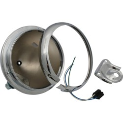 7" Headlight Housing Assembly Chrome