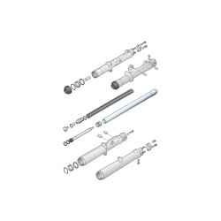 Damper Retainig Ring Big Twin Front Fork Parts OEM 46172-48