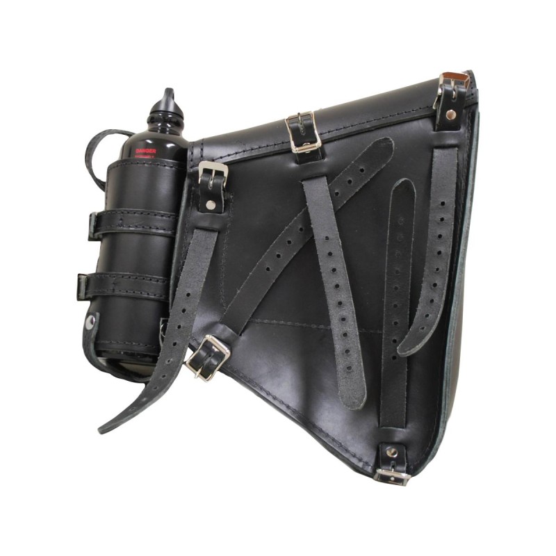 Left Side Bag with Fuel Bottle Black Left