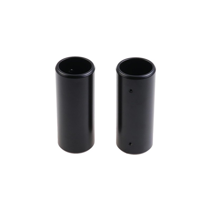 Upper Fork Cover Short Version, for OEM Front Turn Signal Position Gloss Black Powder Coated