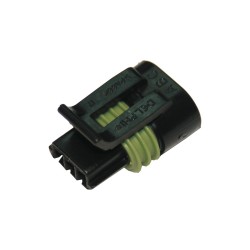 OEM Throttle Position Sensor Connector With Terminals Black