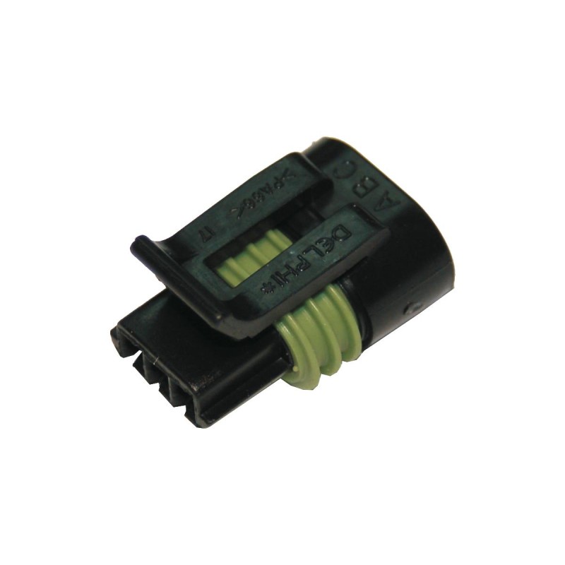 OEM Throttle Position Sensor Connector With Terminals Black