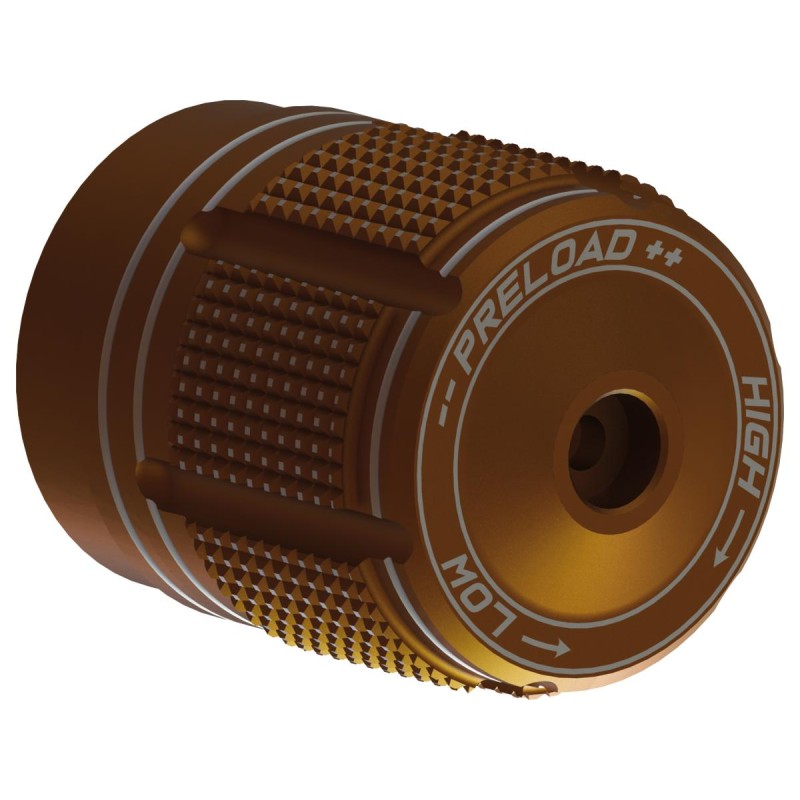 Stoßdämfer-Einstellknopf Orange