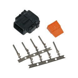 Deutsch DTM 8-Position Black Female Connector Black