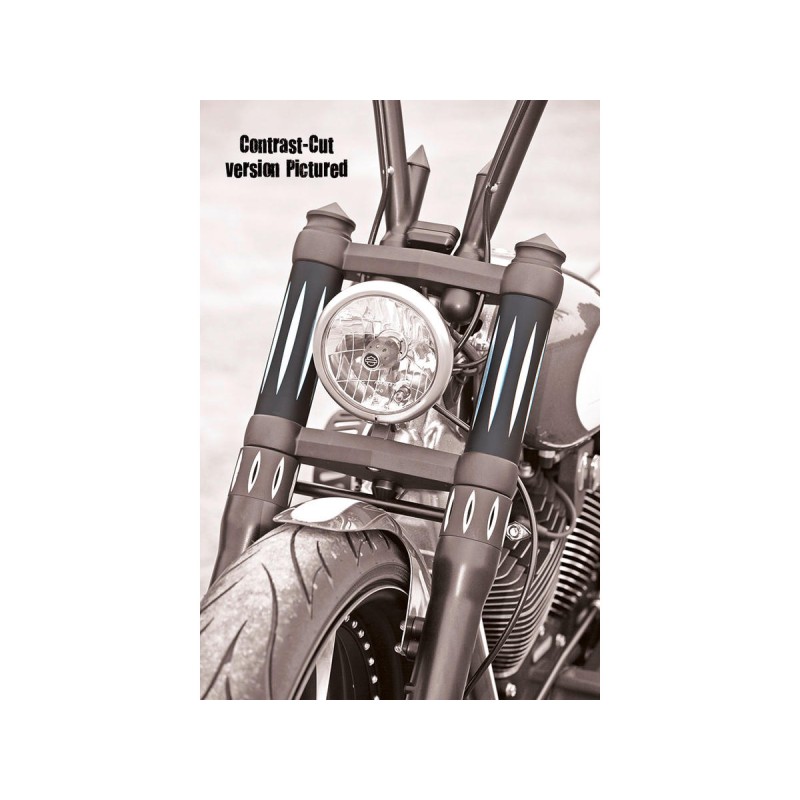 Upper Fork Cover Aluminium Polished