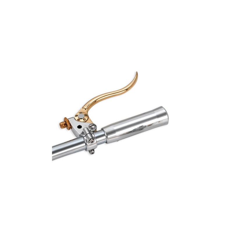Deluxe Brake Perch Assembly Brass Polished Lever Aluminium Polished Cable operated