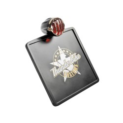 Alcatraz LED Taillight without Mounting Bracket Aluminium Polished Red Dual Filament