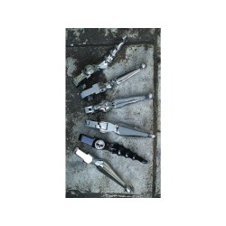 Boss Blades Hand Control Levers Chrome Cable Clutch