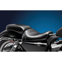 Bare Bones Gel Pillion Pad Smooth Black Vinyl