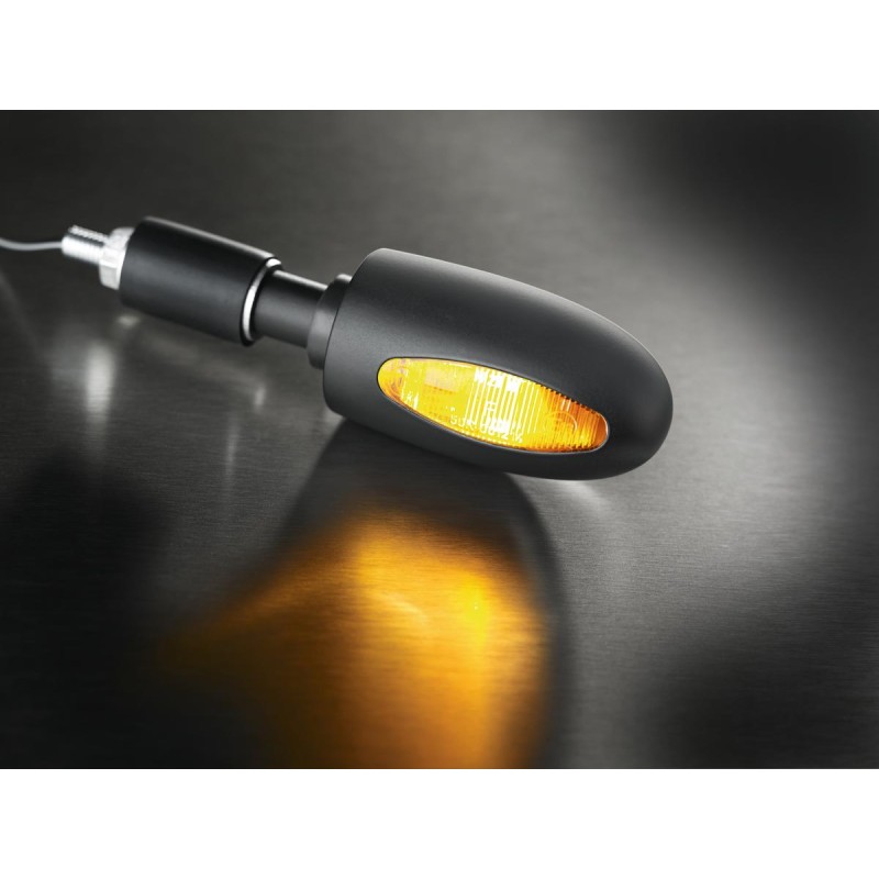 BL 1000 White SG Turn Signal Polished Clear Halogen