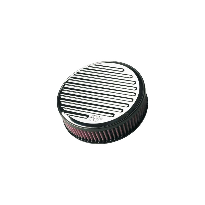 Round Grooved Air Cleaner Aluminium