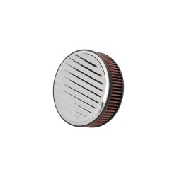 Round Grooved Air Cleaner Aluminium