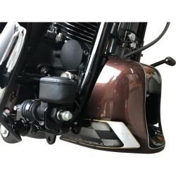 Softail Racing Frame Cover Gloss Black