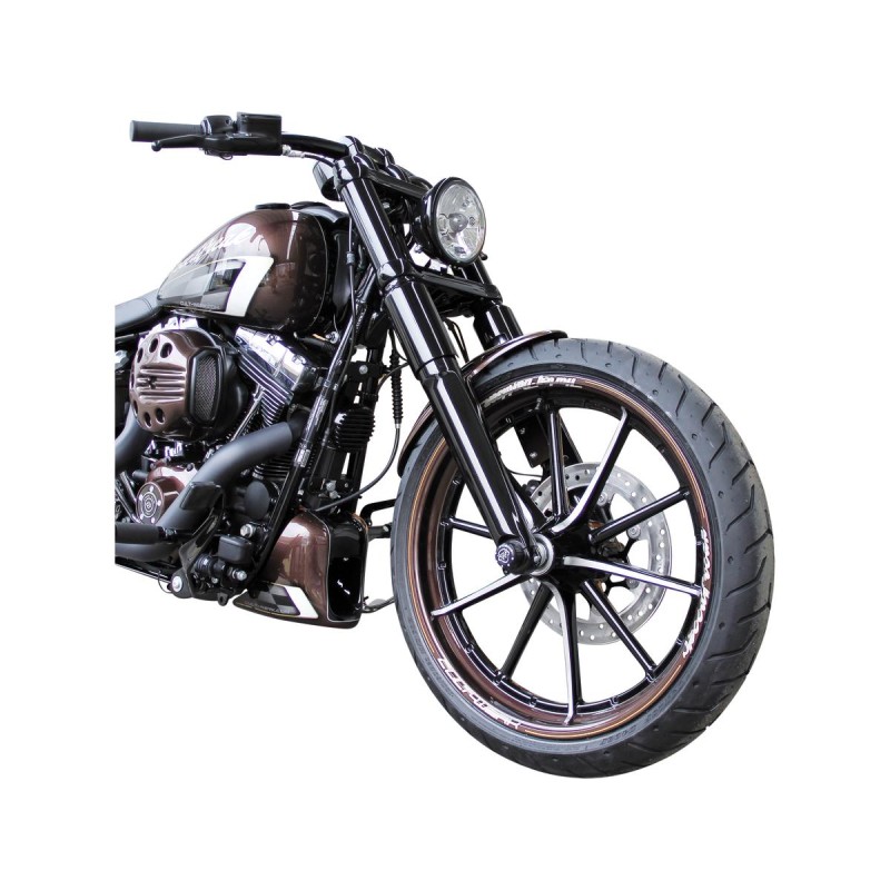 Softail Racing Frame Cover Gloss Black