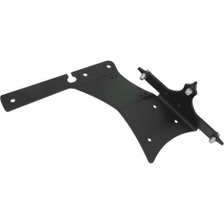 Sportster Fender Strut Side Mount License Plate Bracket Black