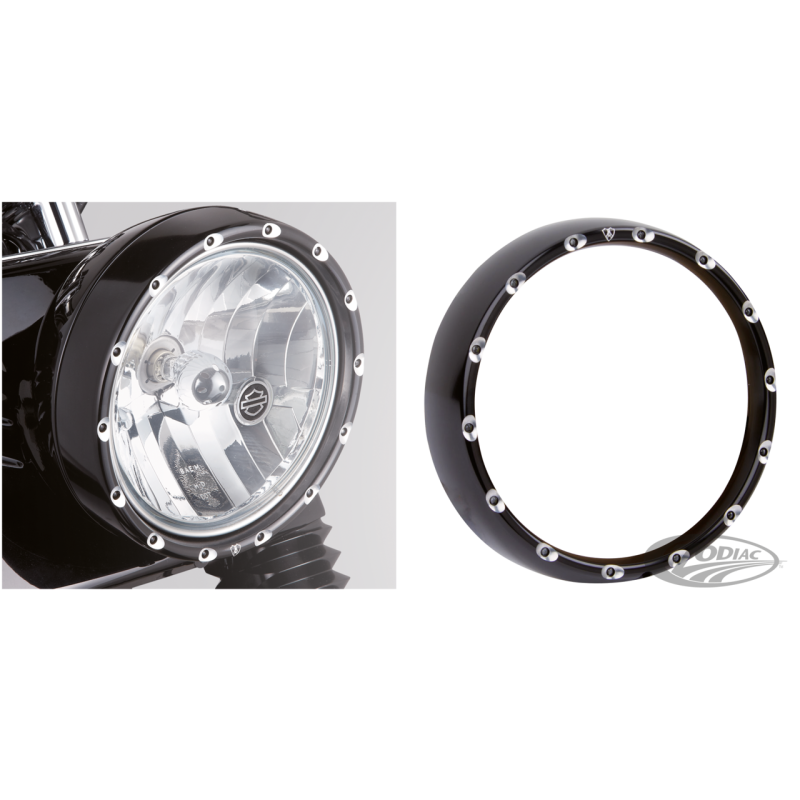 CARCLAGE DE PHARES 7'' LED ARLEN NESS FIRE-RING