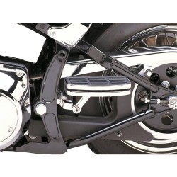 Adjustable Passenger Mini Floorboards Chrome