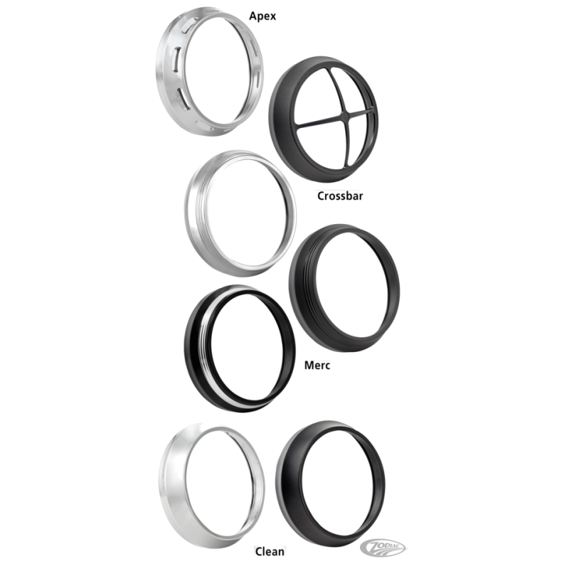 CERCLAGE DE PHARE PERFORMANCE MACHINE 7"