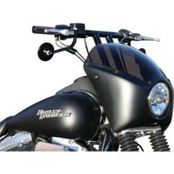 Bolt-On Fairing Kit 49 mm fork tubes, bottom mounted headlights Ready to Paint ABS