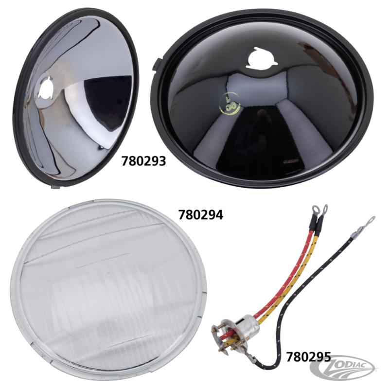 PIECES REPLIQUES POUR PHARE CYCLE RAY SPRINGER OEM 1936-1952