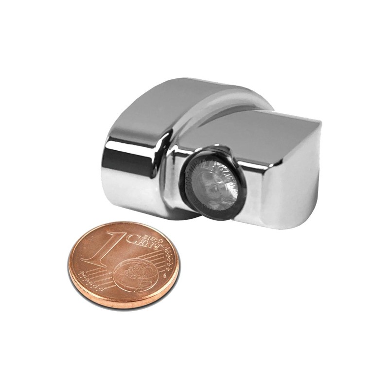 NANO Series Winglets 3in1 LED Turn Signals/Taillight/Brake Light Chrome Smoke LED