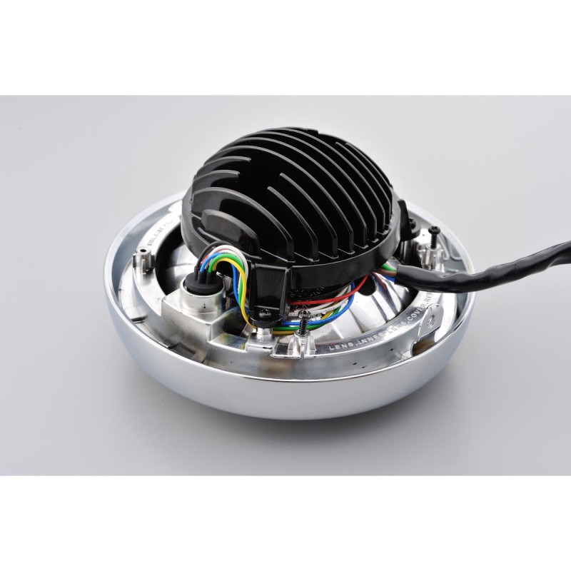 Neo Vintage 5,75" LED Scheinwerfereinsatz Chrome Clear Reflector LED LED