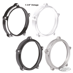 CERCLAGES DE PHARE ROLAND SANDS POUR PHARES D'ORIGINE