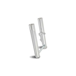 DEEP CUT CHROME DUAL DISC HOT LEG Fork Slider