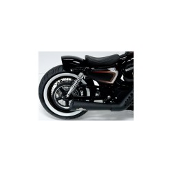 OEM Style Rear Fender for Sportster Models Short Gloss Black Gloss