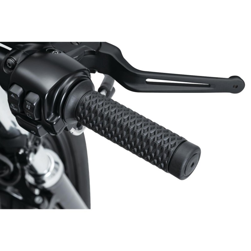 Braaap! Grips Black 1" Cable operated Throttle By Wire