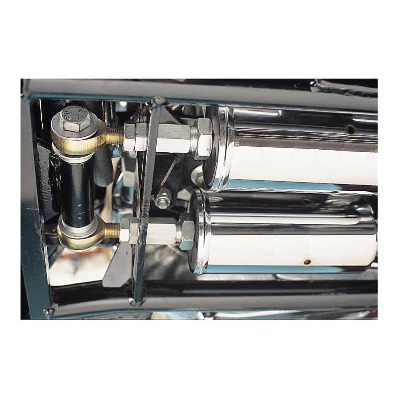 Adjust-A-Ride Lowering Kit -2" to +1/2" Chrome Rear