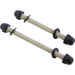 Gas Tank Mounting Screw Kits Flat Black Powder Coated