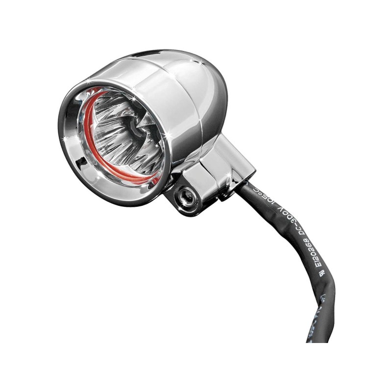 Silver Bullet LED Turn Signal/Position Light Silver