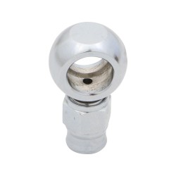 Deluxe Professional Builder Brake Line Refill Banjo Bolts Short 7/16 Chrome